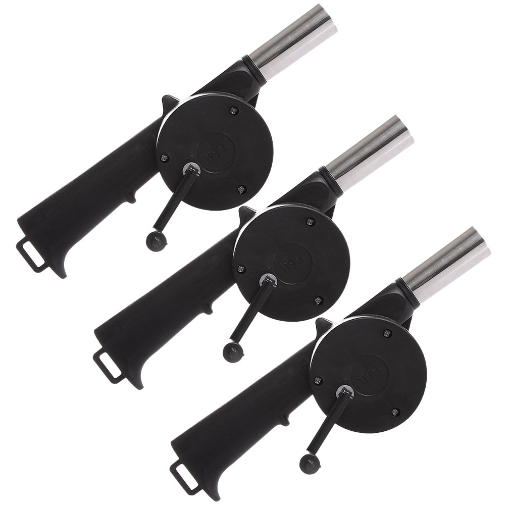 3Pcs Manual Hand Crank Fire Bl - Outdoor Camping Fire ulasan dan harga