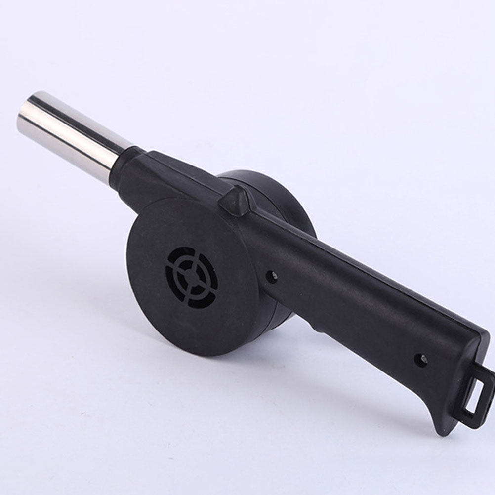 Manual Blower Black Hand Crank - Outdoor Camping Fire ulasan dan harga