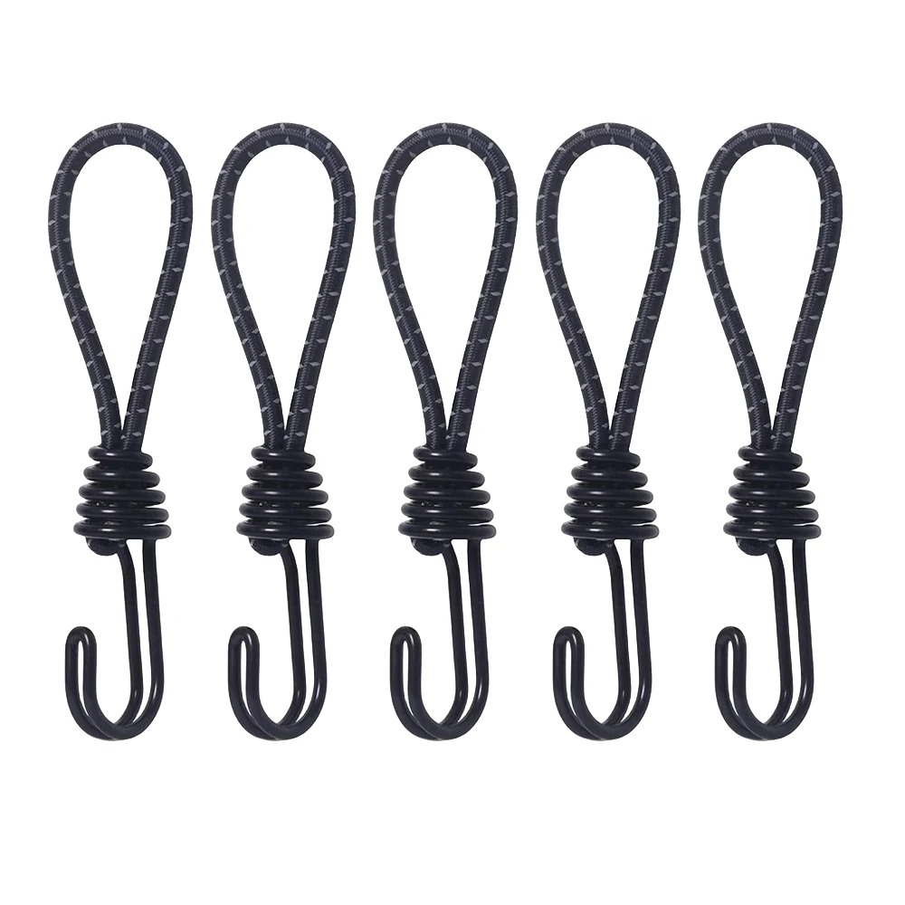 5/10Pcs Tent Elastic Rope Cord - Outdoor Camping Canopy ulasan dan harga